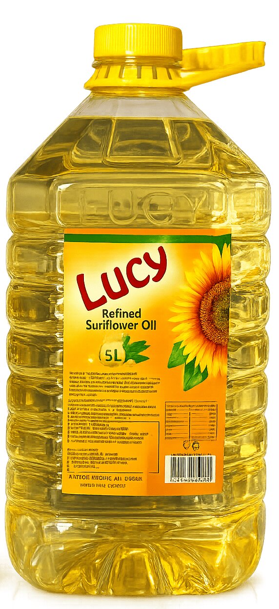 Lucy Sunflower Oil pack shot